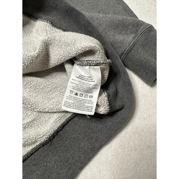 Nike Sportswear Club Fleece Hoodie Medium Gray Half Zip Pullover - Picture 7 of 7